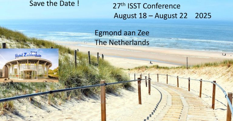 27th ISST Conference – Save the date!